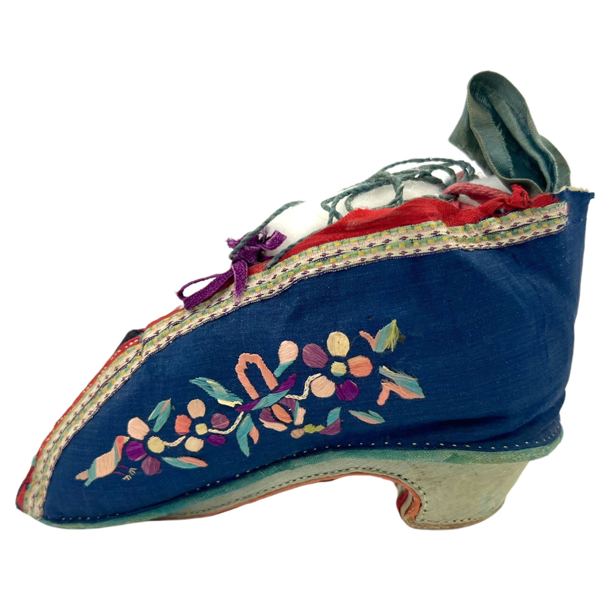 Antique Chinese Lotus Shoe for Bound Feet