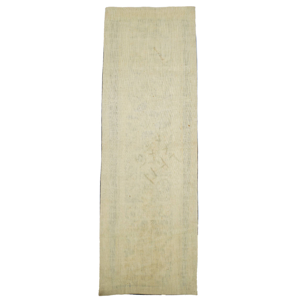 Antique Chinese Silk Embroidered Sleeve Band Forbidden Stitch Embroidery 7”x 21” - Poppy's Vintage Clothing