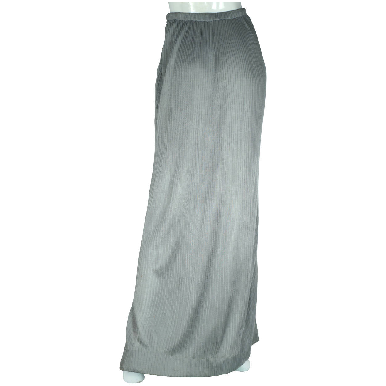 Vintage Christian Dior Long Maxi Skirt 1970s Unused Old Stock NWT Size M - Poppy's Vintage Clothing