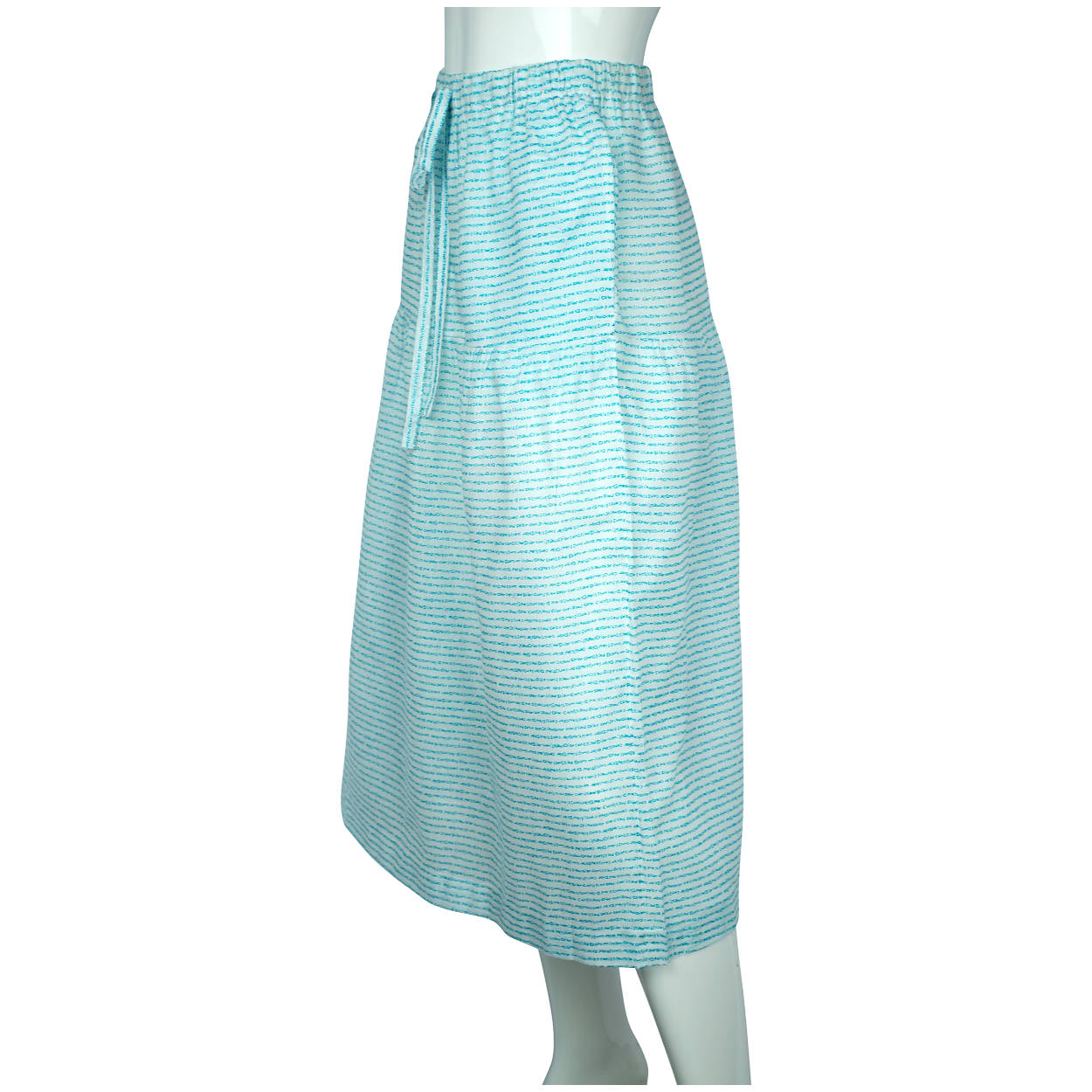 Vintage Christian Dior Beachwear Skirt 1970s Unused Old Stock NOS Size M - Poppy's Vintage Clothing