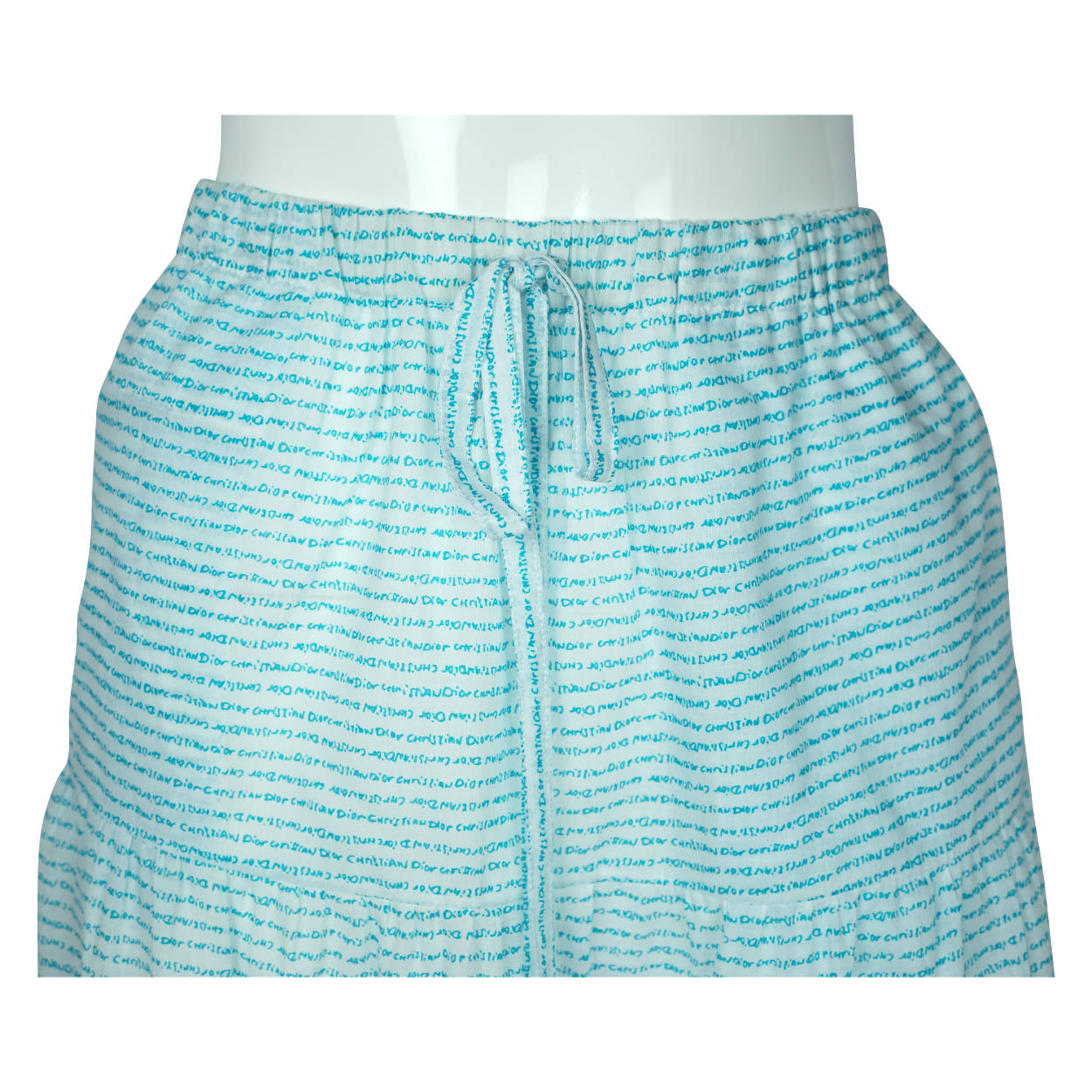 Vintage Christian Dior Beachwear Skirt 1970s Unused Old Stock NOS Size M - Poppy's Vintage Clothing