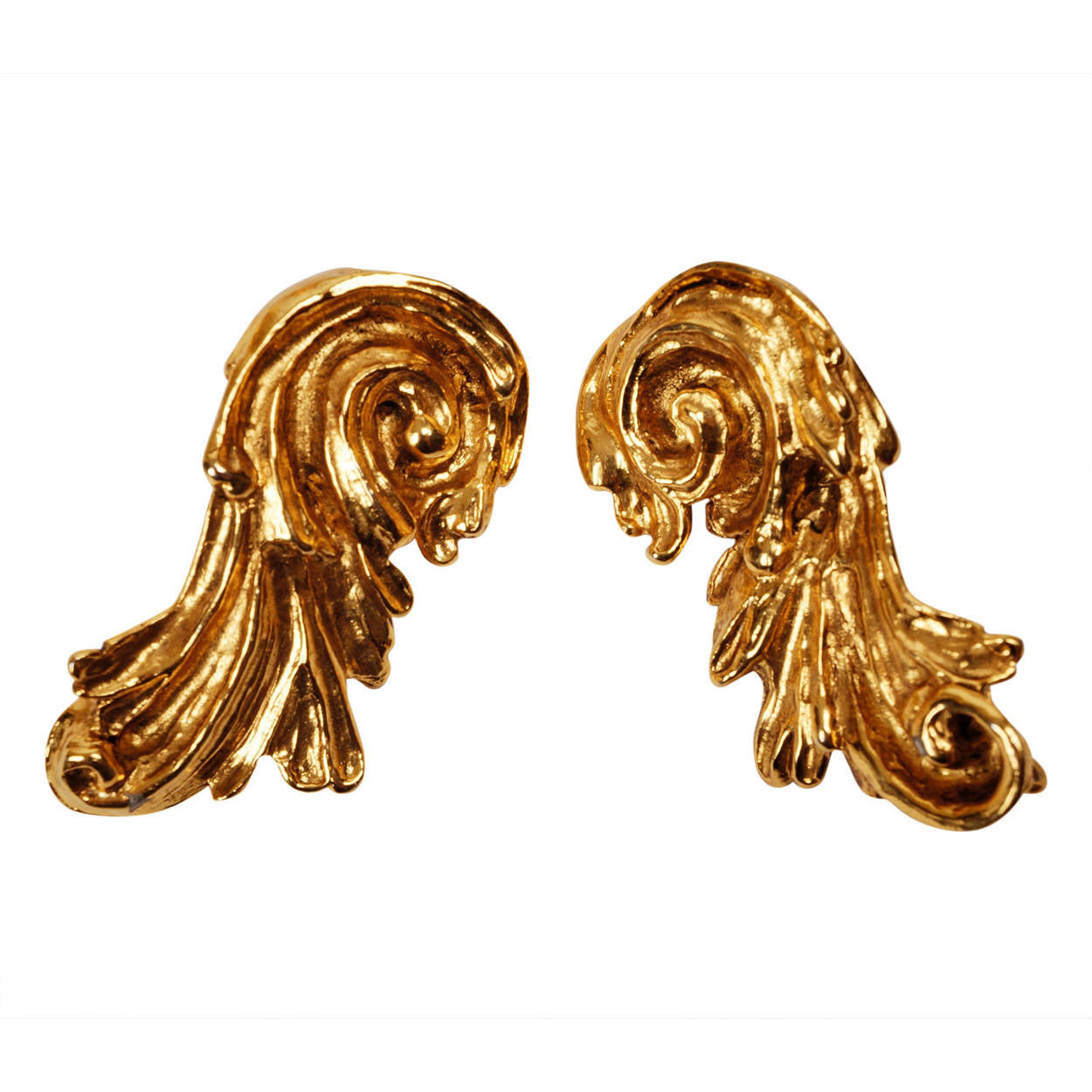 Vintage Christian Dior Baroque Choker Necklace w Earrings Ornate Demi Parure - Poppy's Vintage Clothing