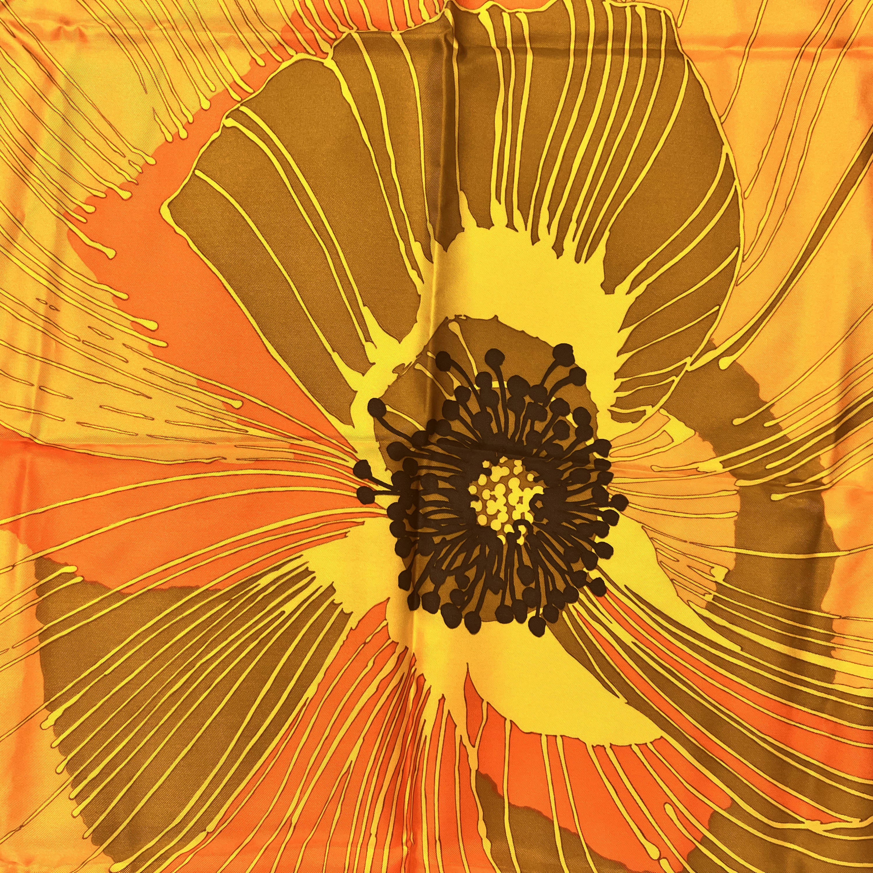 Christian Dior 80s vintage scarf スカーフ Vintage Christian Dior Womens Square Scarf Navy Blue Retro