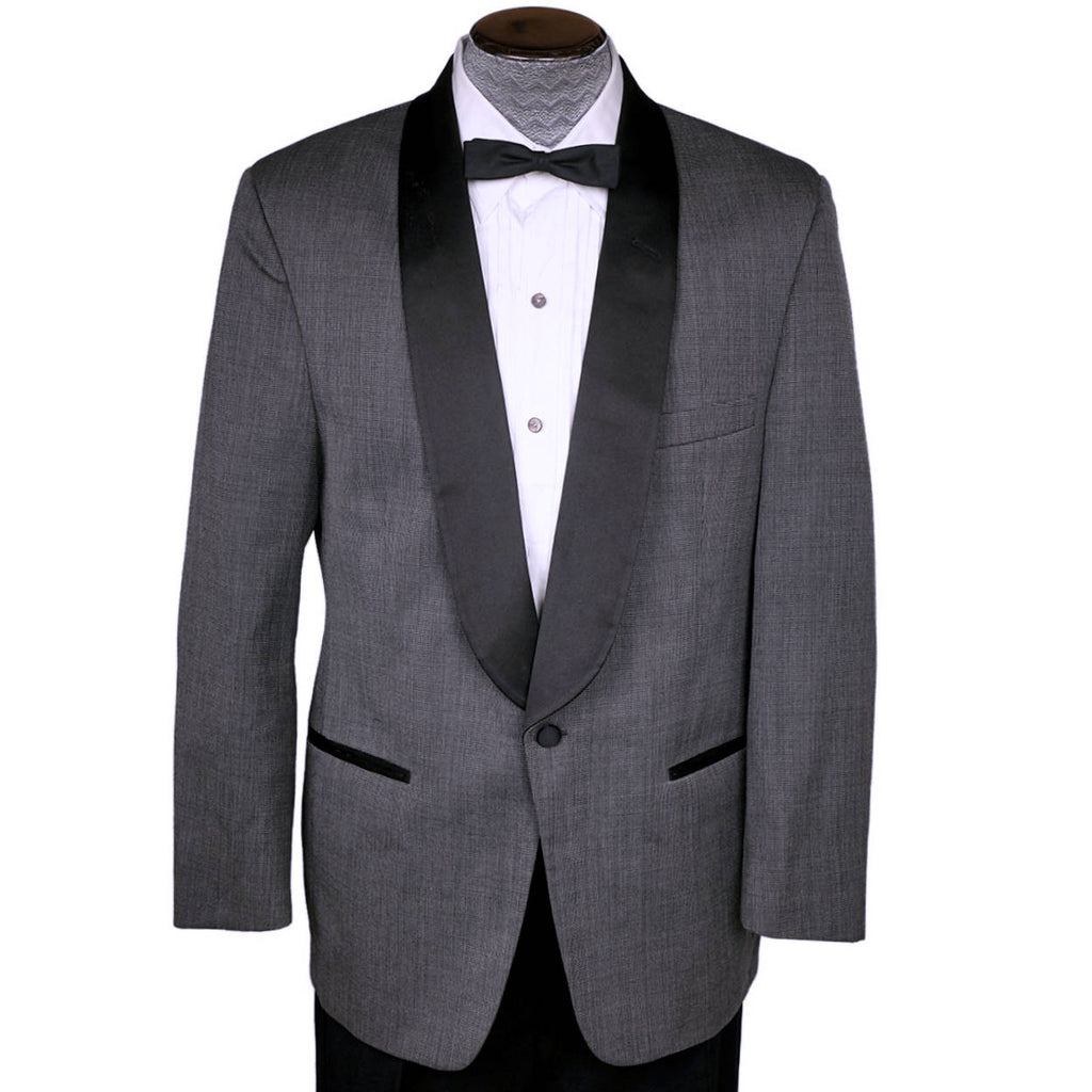 Vintage Christian Dior Le Connaisseur Tux Dinner Jacket 1980s 90s Size L 42R - Poppy's Vintage Clothing