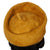 Vintage Christian Dior Hat Ochre Felt 1960s Pillbox Form Ladies Size M - Poppy's Vintage Clothing