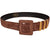 Vintage Christian Dior Boutique Suede Leather Belt Ladies Size M Made in France - Poppy's Vintage Clothing