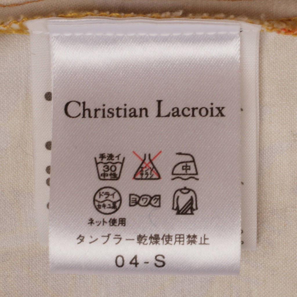 Christian Lacroix Jeans Cotton Skirt Suit Size M - Poppy's Vintage Clothing