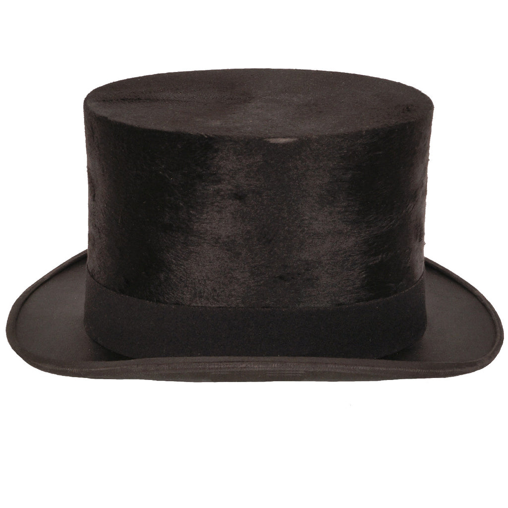 Vintage Mens English Silk Top Hat Christys London XL 7 5/8 - Poppy's Vintage Clothing