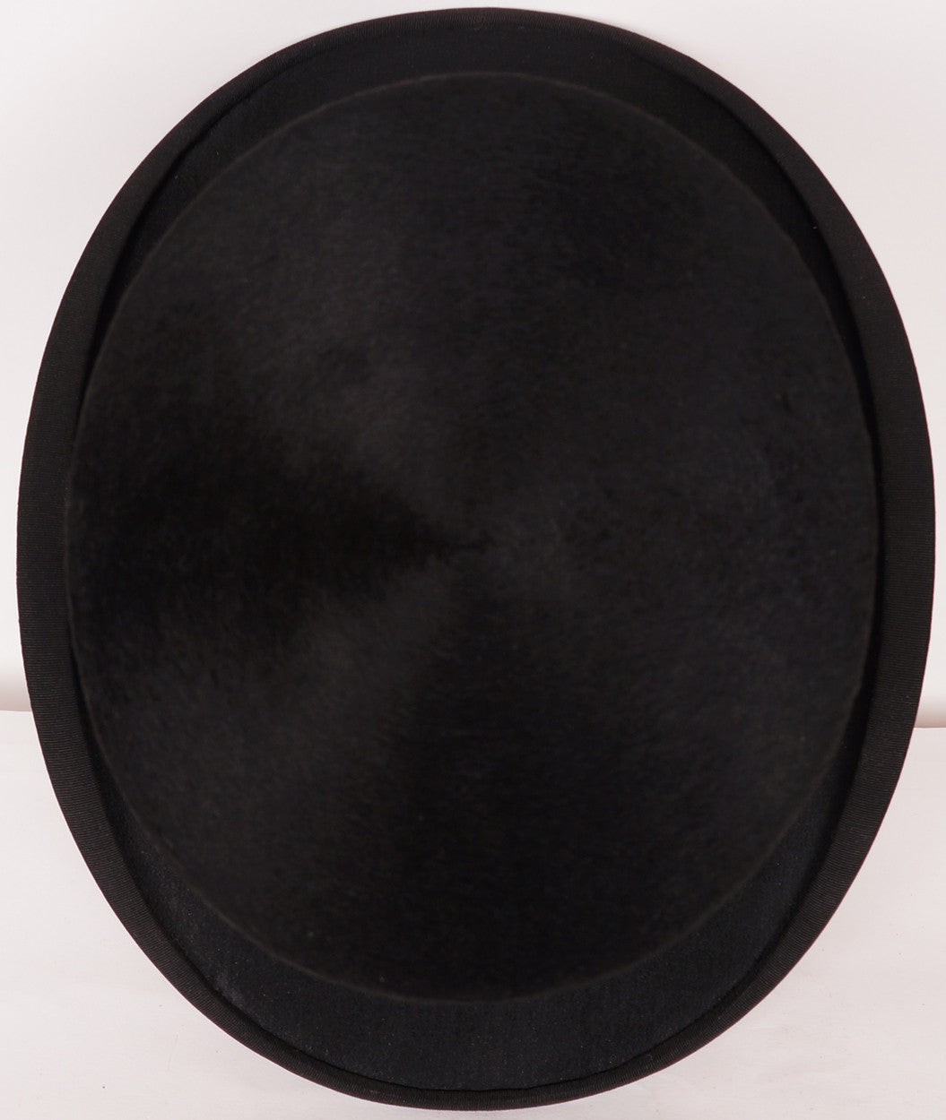 Vintage 1940s Black Brushed Silk Top Hat by Christys London Size 6 3/4 - Poppy's Vintage Clothing