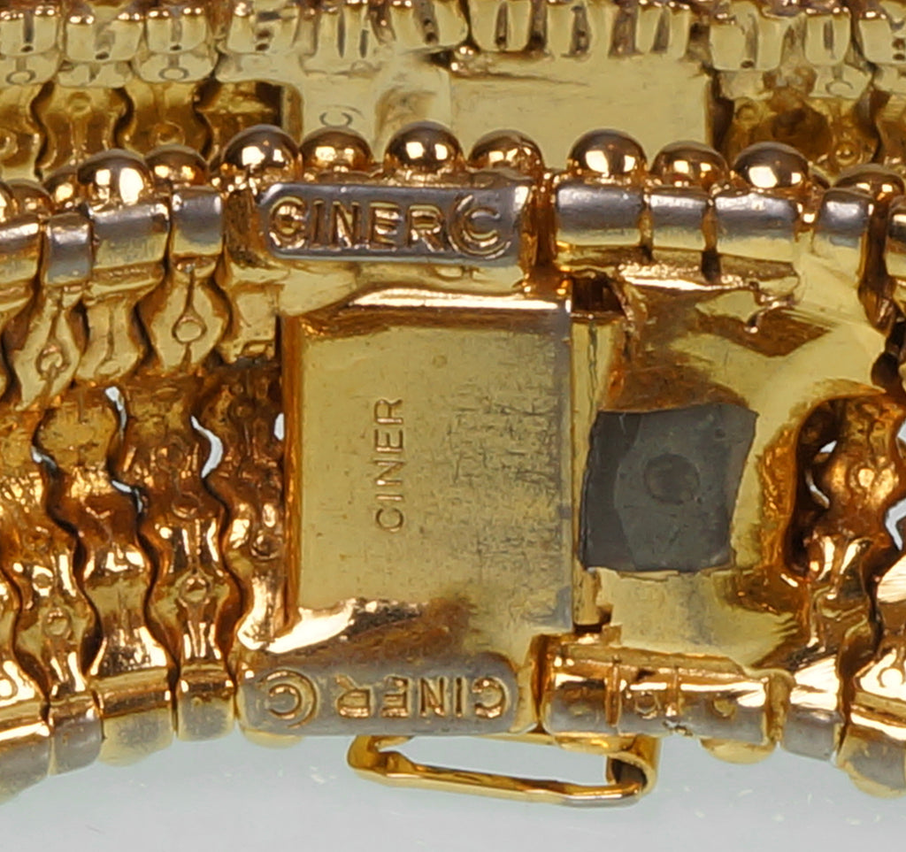 Ciner Demi Parure Necklace and Bracelet Vintage 70s Jewelry Set - Poppy's Vintage Clothing