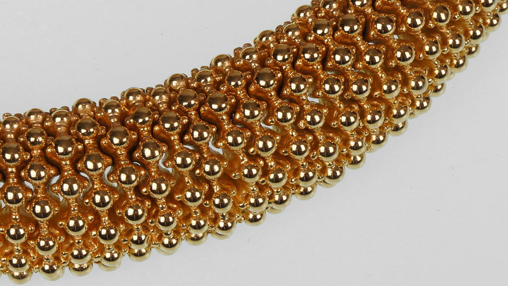 Ciner Demi Parure Necklace and Bracelet Vintage 70s Jewelry Set - Poppy's Vintage Clothing