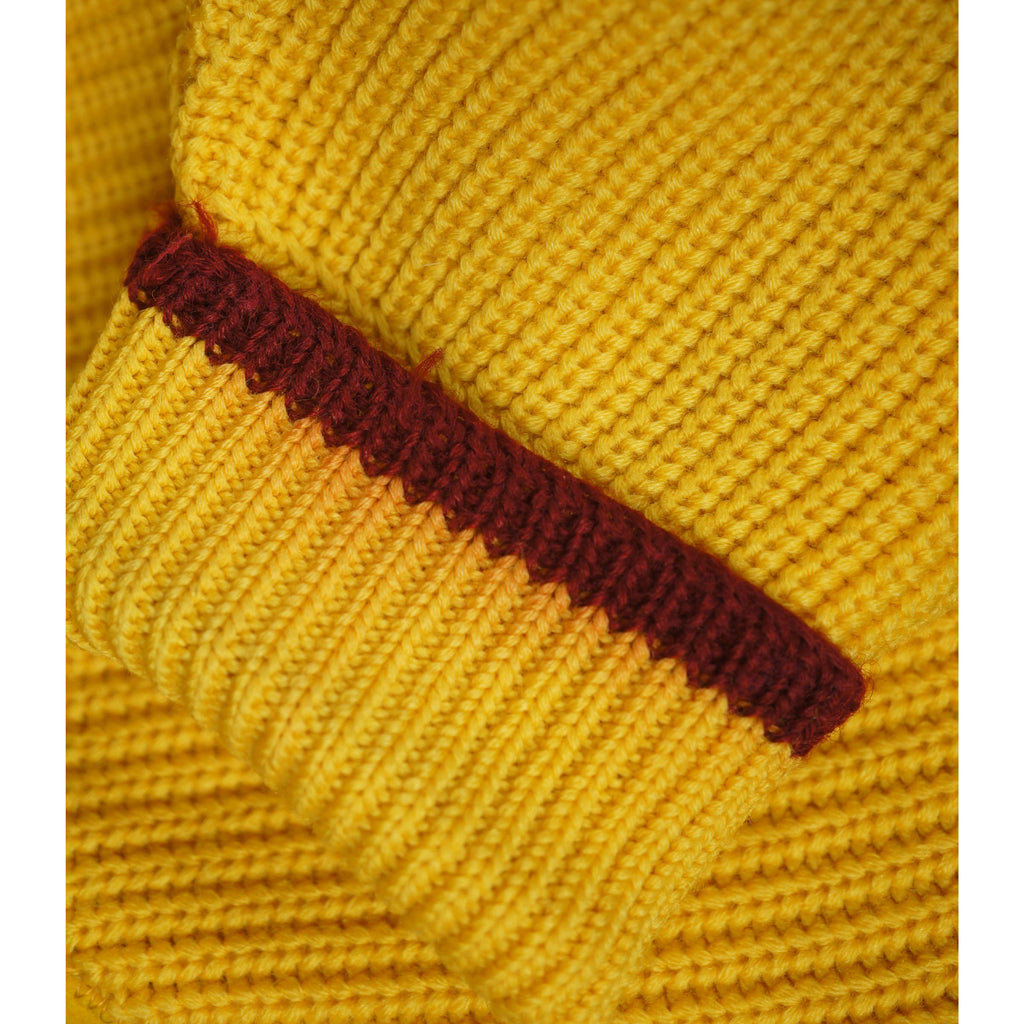 Vintage 1950s Wool Sweater Shawl Collar City Park Patch Tonquin Cloverdale M - Poppy's Vintage Clothing