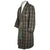 Vintage 60s Plaid Wool Dressing Gown Lounging Robe Mens S - Poppy's Vintage Clothing