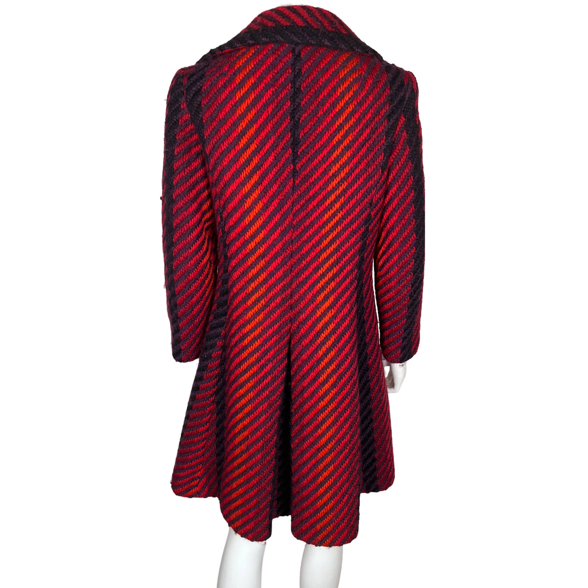1960s Vintage Cojana Coat Liberty of London Wool Ladies Sz M