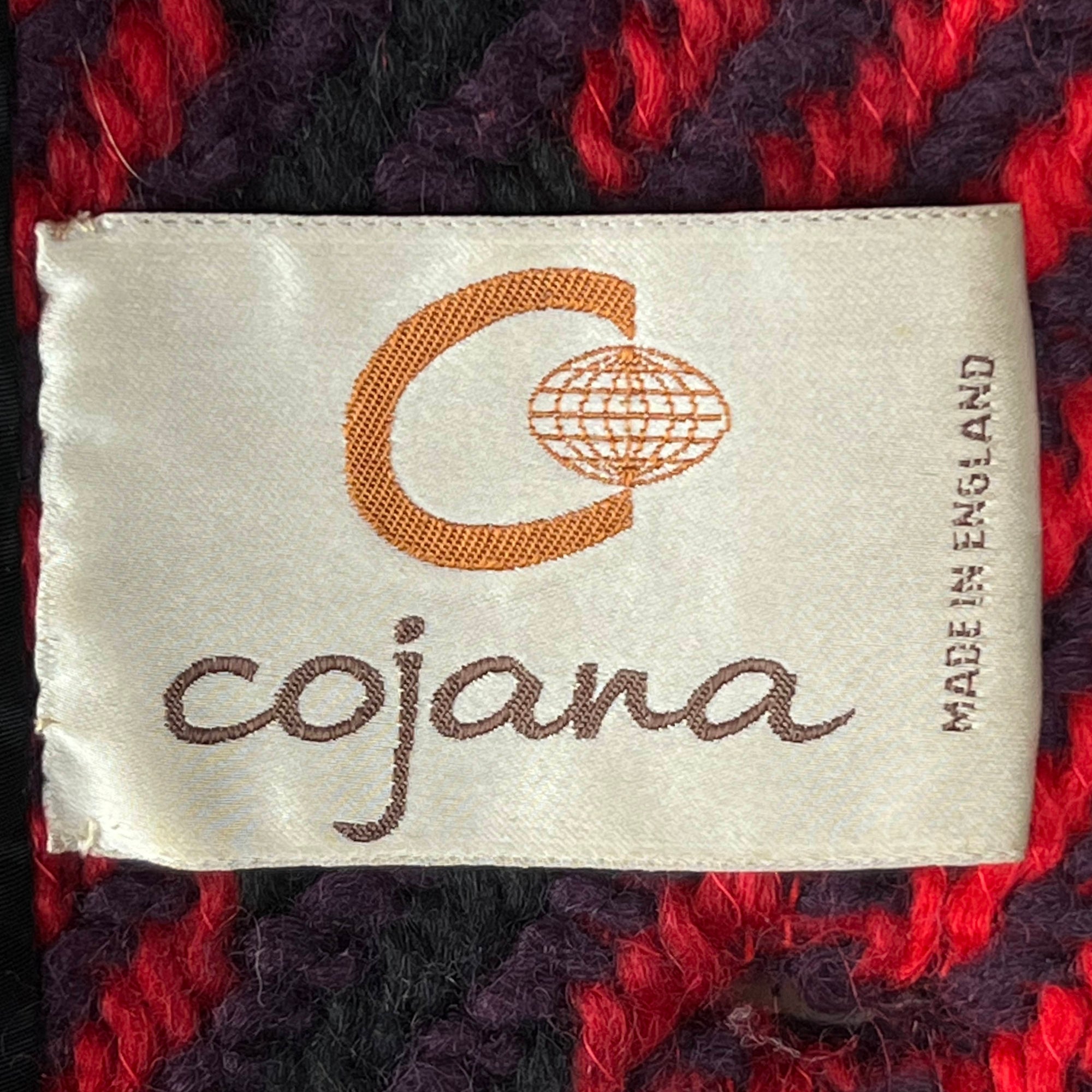 1960s Vintage Cojana Coat Liberty of London Wool Ladies Sz M
