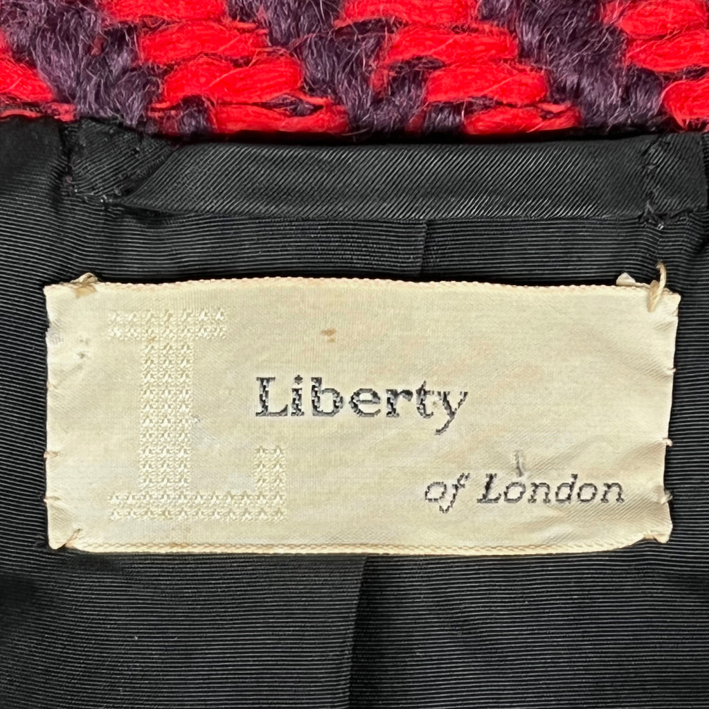 1960s Vintage Cojana Coat Liberty of London Wool Ladies Sz M