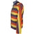 Vintage Hoodie Striped Velour 70s Size M - Poppy's Vintage Clothing
