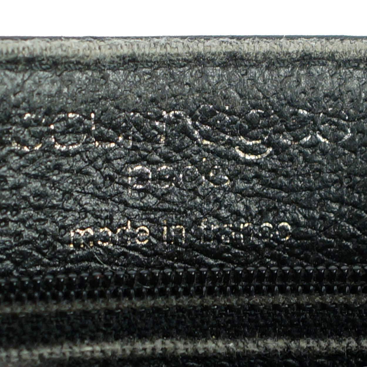 Vintage Courreges Black Leather Shoulder Bag 1980s - Poppy's Vintage Clothing