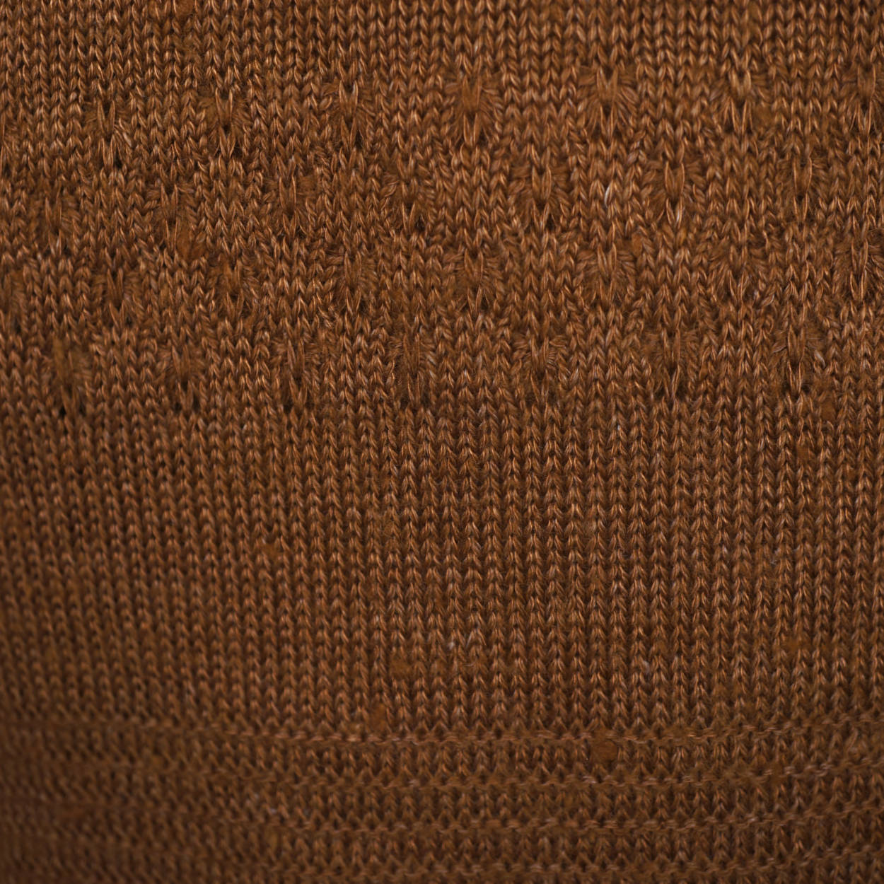Vintage Courreges Paris Brown Knit Sweater1970s Pullover V Neck Ladies Size M - Poppy's Vintage Clothing