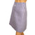 Vintage 1970s Courreges Paris Lavender Blue Wool Mini Skirt - Couture Future - Poppy's Vintage Clothing