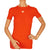 Vintage Courreges Orange T Shirt Top Size S 1970s - Poppy's Vintage Clothing