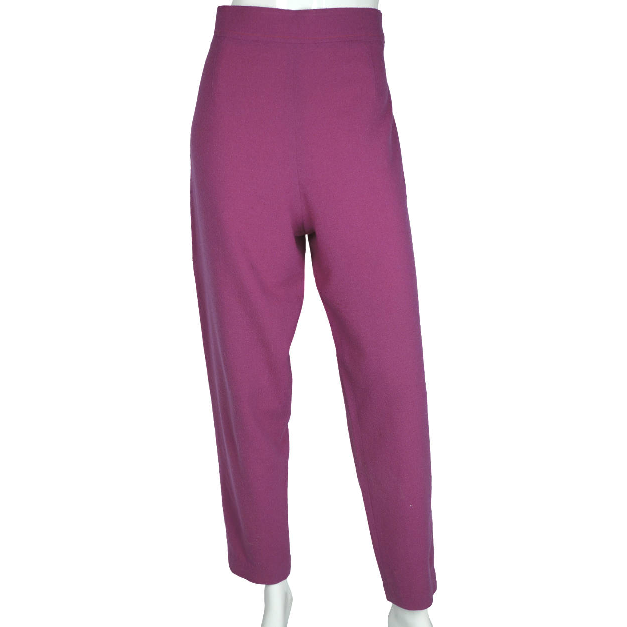 1980s Vintage Courreges Pant Suit Magenta Pink Size 44 - Poppy's Vintage Clothing