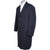 Vintage 60s Mens Crombie Cloth Wool Overcoat Custom Tailored Coat Size L 1964 - Poppy's Vintage Clothing