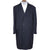 Vintage 60s Mens Crombie Cloth Wool Overcoat Custom Tailored Coat Size L 1964 - Poppy's Vintage Clothing
