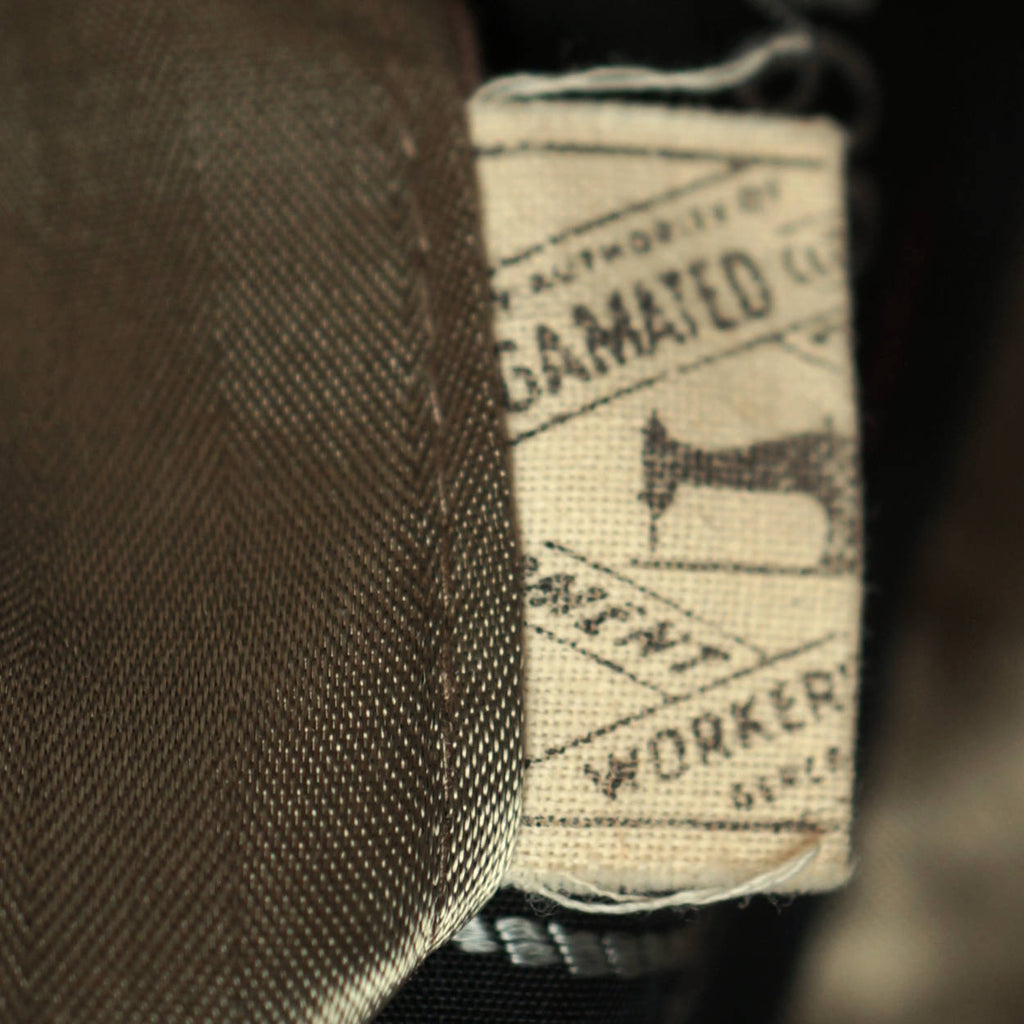 Vintage 1960s Overcoat Crombie 100% Pure Cashmere Loomed in Scotland Mens Coat M - Poppy's Vintage Clothing