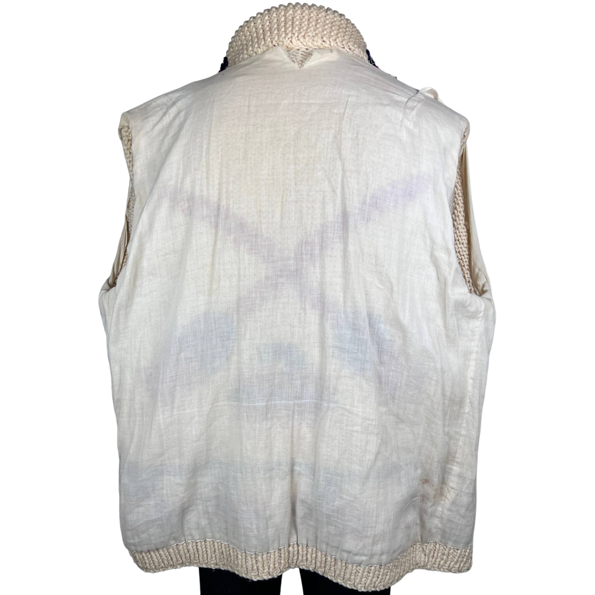 1960s Vintage Curling Sweater Patons Pattern Mens Cowichan