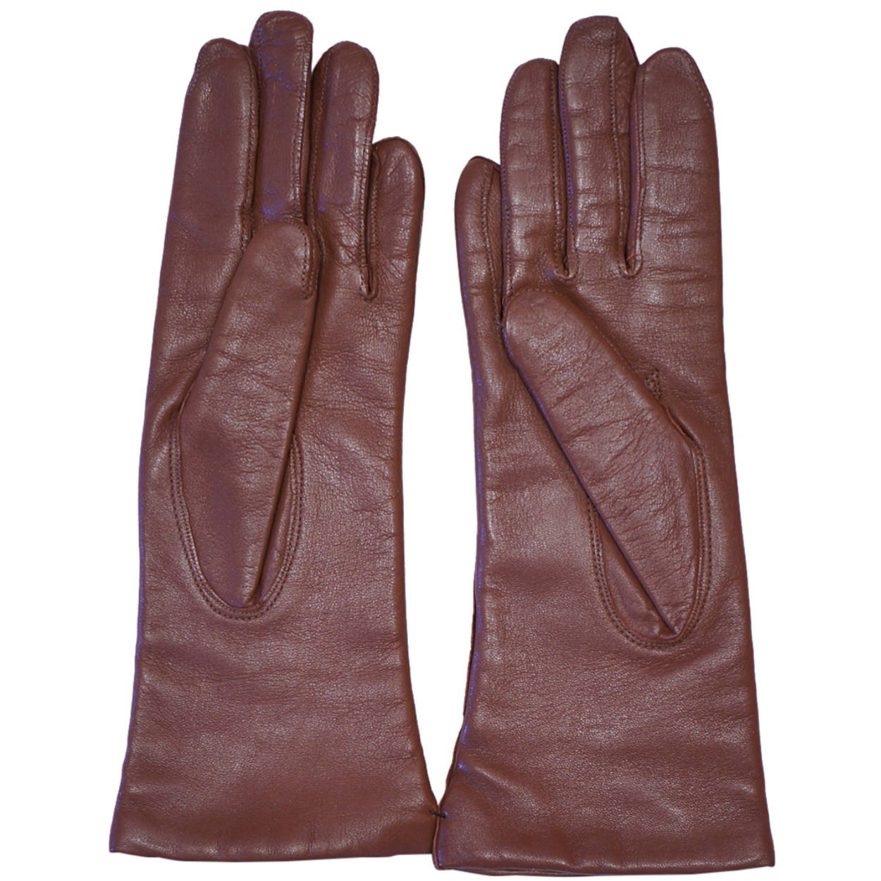 Vintage Leather Gloves Unused Wool Lined Made in Czechoslovakia Ladies 6.5 - Poppy's Vintage Clothing