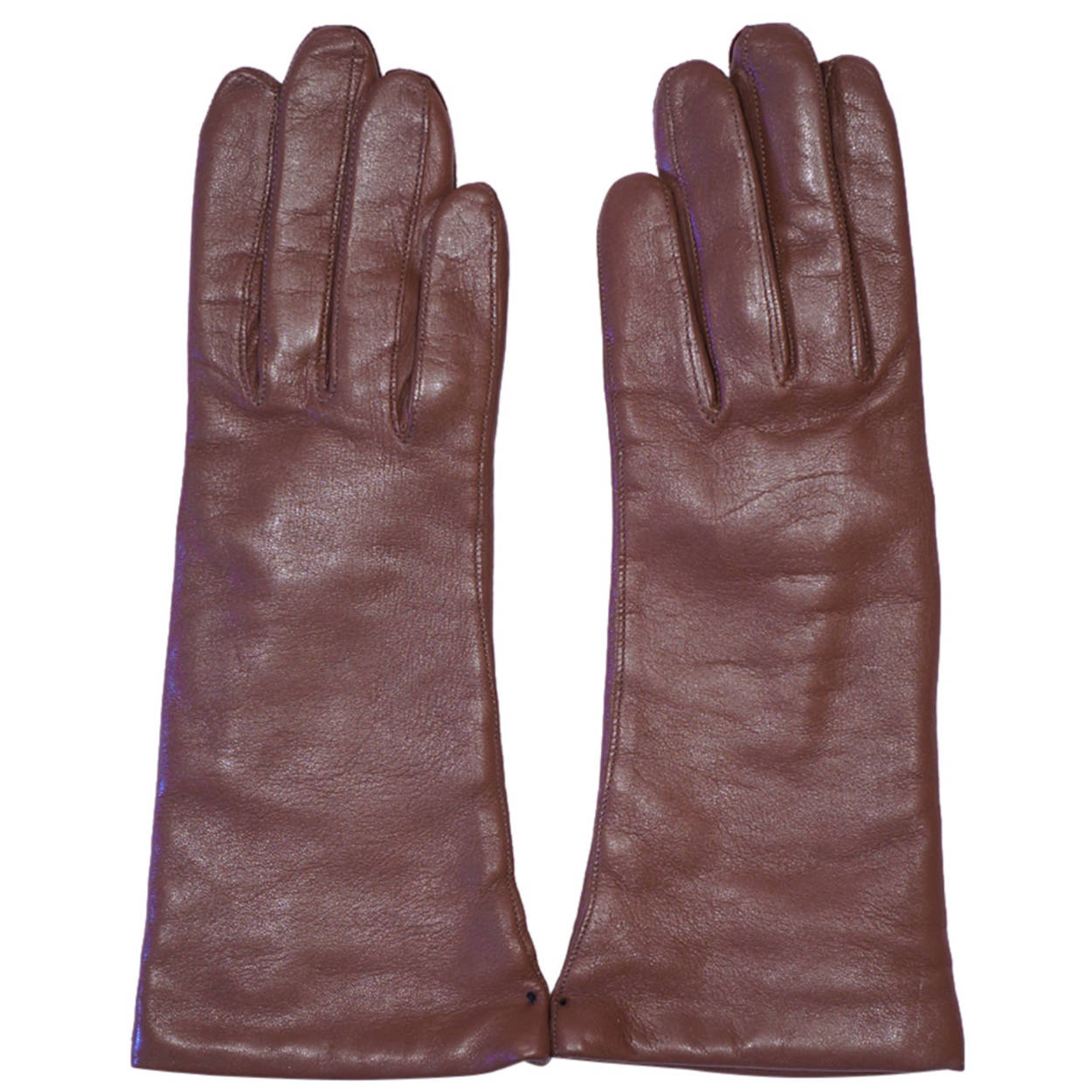 Vintage Leather Gloves Unused Wool Lined Made in Czechoslovakia Ladies 6.5 - Poppy's Vintage Clothing