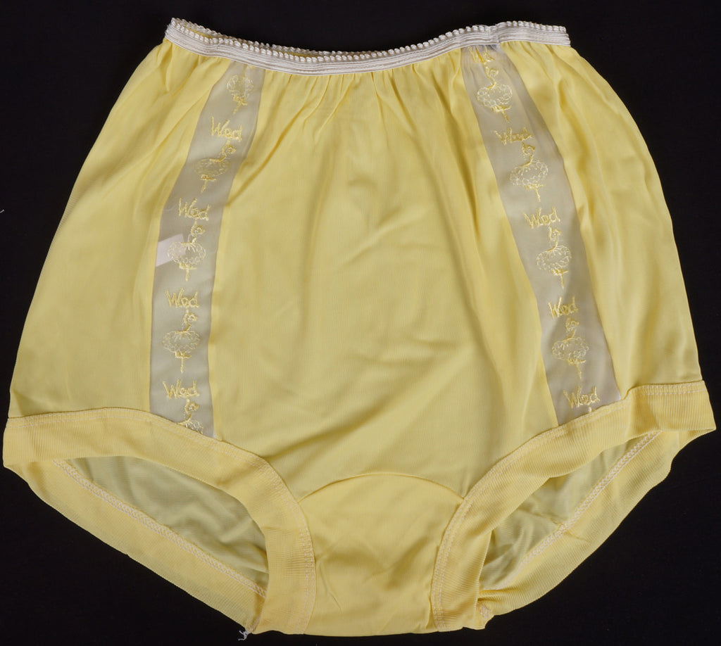 Vintage Panties 1950s Panty Days of the Week - Poppy's Vintage Clothing