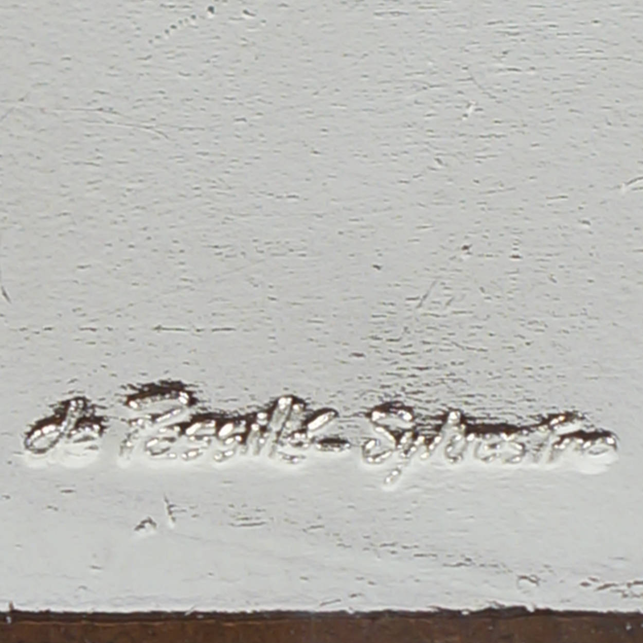 Modernist Necklace de Passille Sylvestre Enamel Pendant Large - Poppy's Vintage Clothing