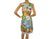 Tropical Print Cotton Dress - Summer Dress by Derhy - Poppy's Vintage Clothing