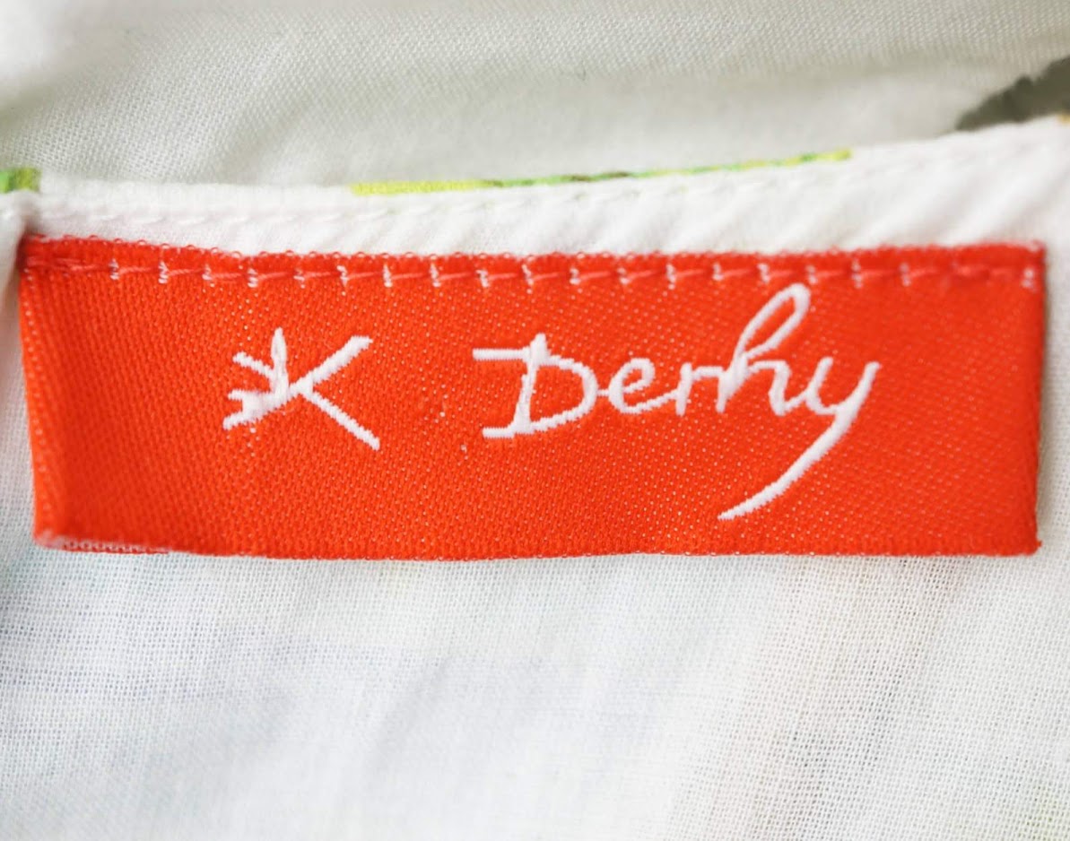 Tropical Print Cotton Dress - Summer Dress by Derhy - Poppy's Vintage Clothing