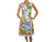 Tropical Print Cotton Dress - Summer Dress by Derhy - Poppy's Vintage Clothing