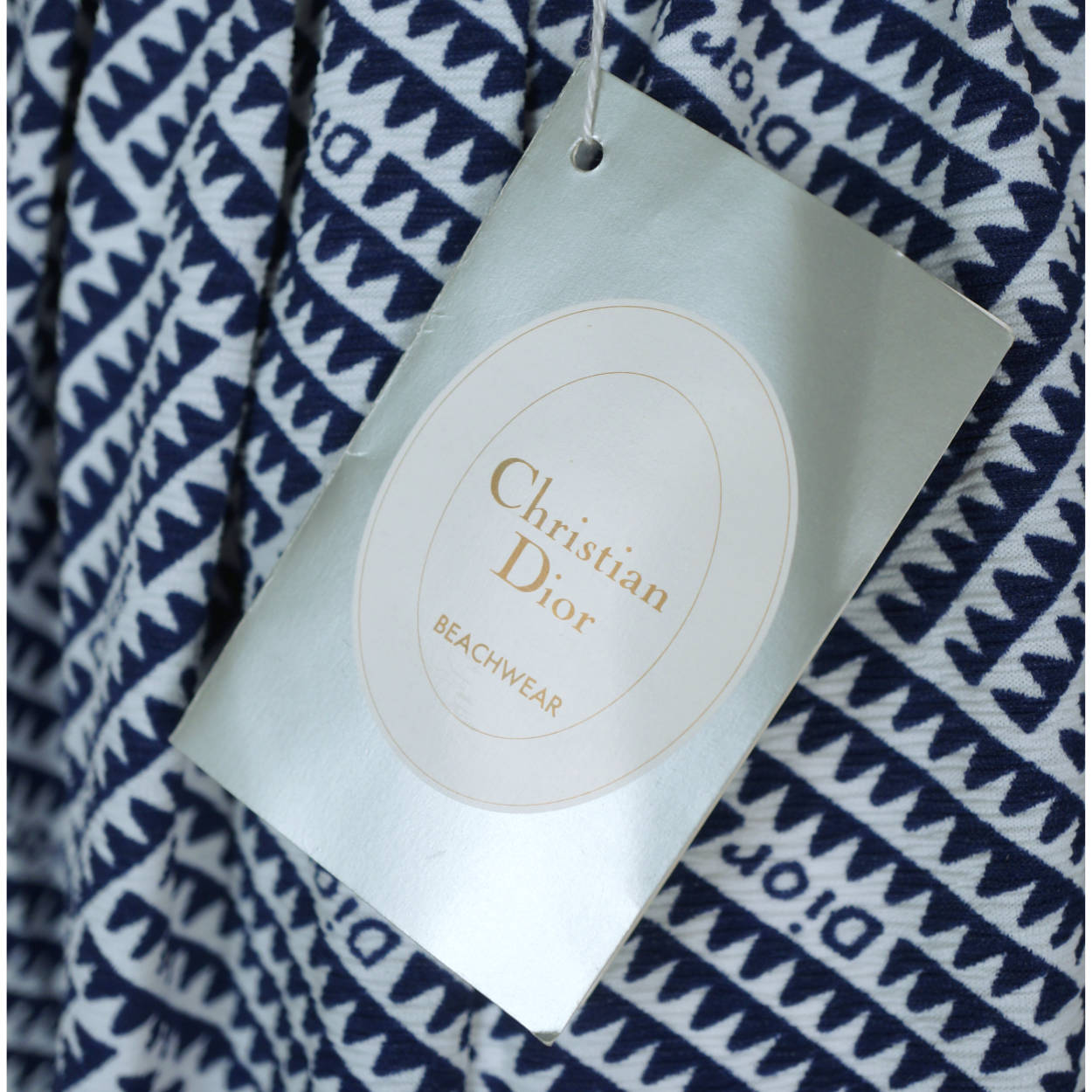 Vintage Christian Dior Skirt 70s Unused Old Stock NWT Sz M - Poppy's Vintage Clothing