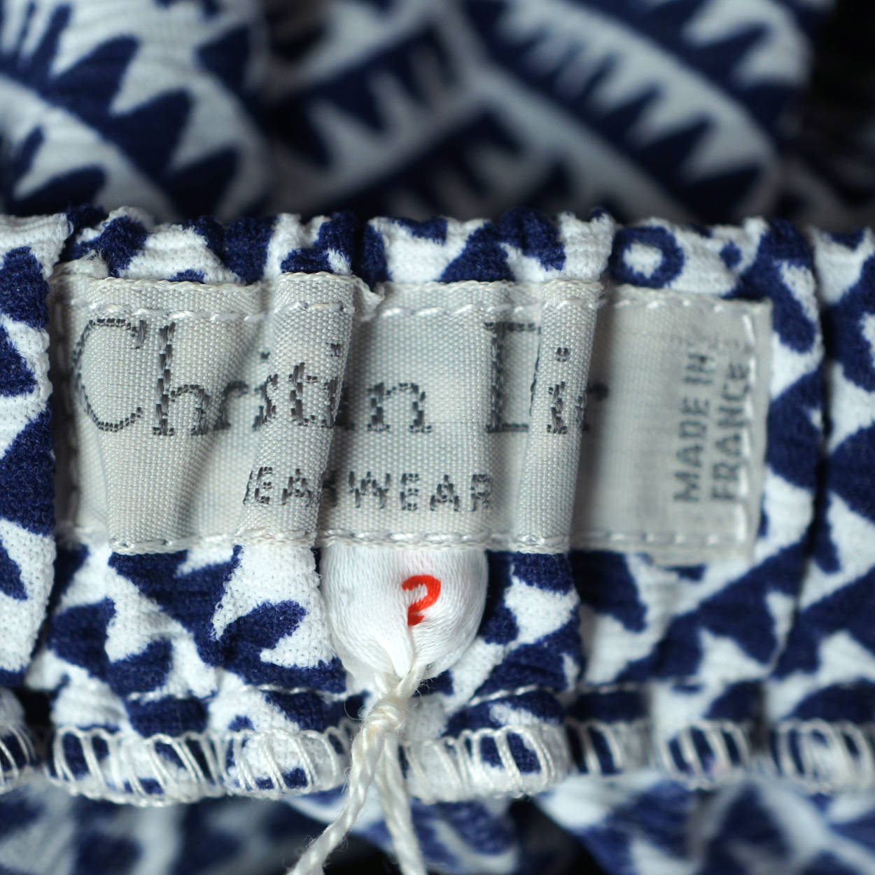 Vintage Christian Dior Skirt 70s Unused Old Stock NWT Sz M - Poppy's Vintage Clothing