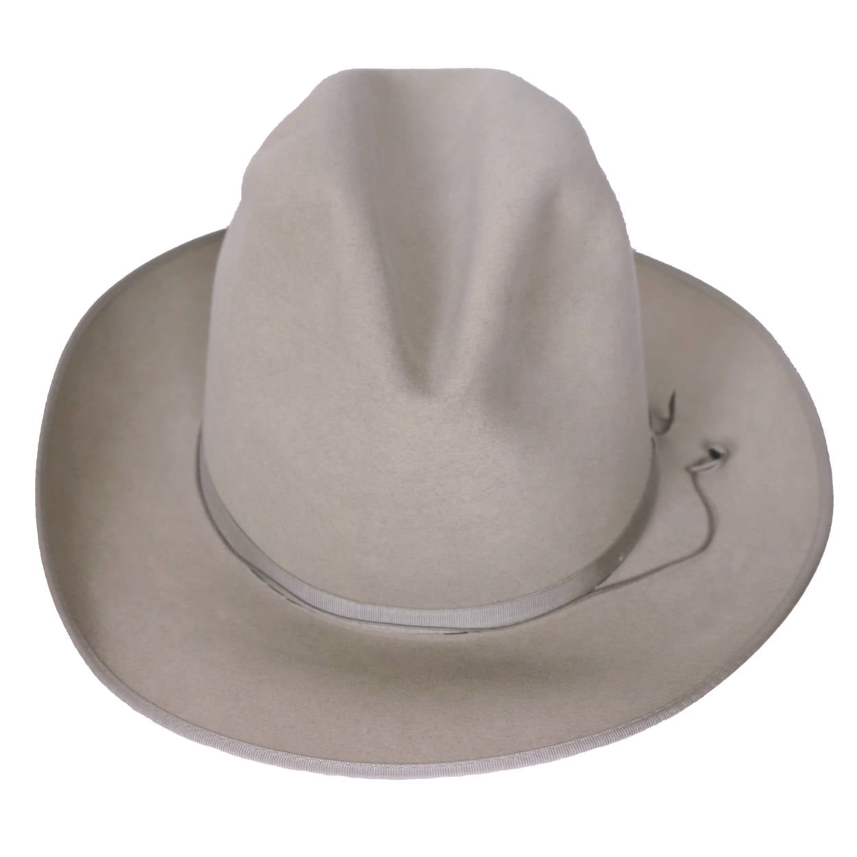 Vintage 1960s Dobbs West Hat Open Trail Style Thin Band Size 7 1/8  - Poppy's Vintage Clothing