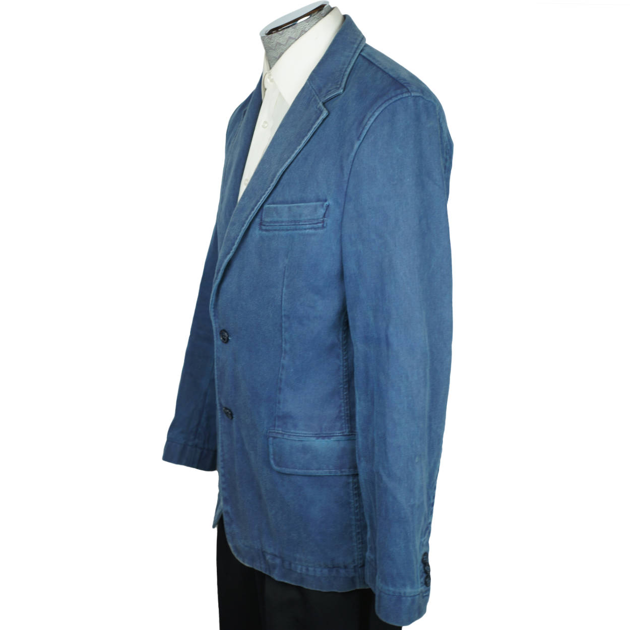 Dolce & Gabbana Blazer D&G Mens Denim Jacket Authentic Sz 54 - Poppy's Vintage Clothing