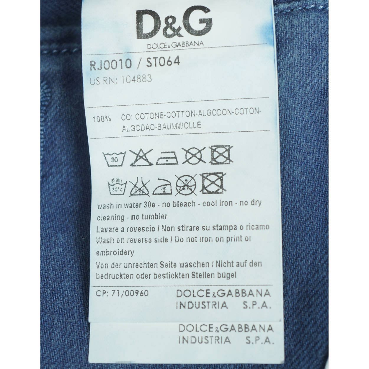 Dolce & Gabbana 葉柄ジャケット　サイズ48 Dolce & Gabbana 葉柄ジャケット サイズ48