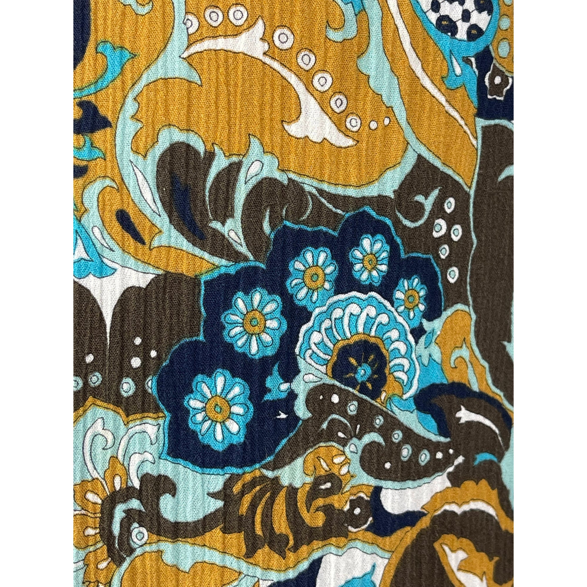 Dolce & Gabbana Shirt Ornate Printed Cotton Mens Size 15 1/2