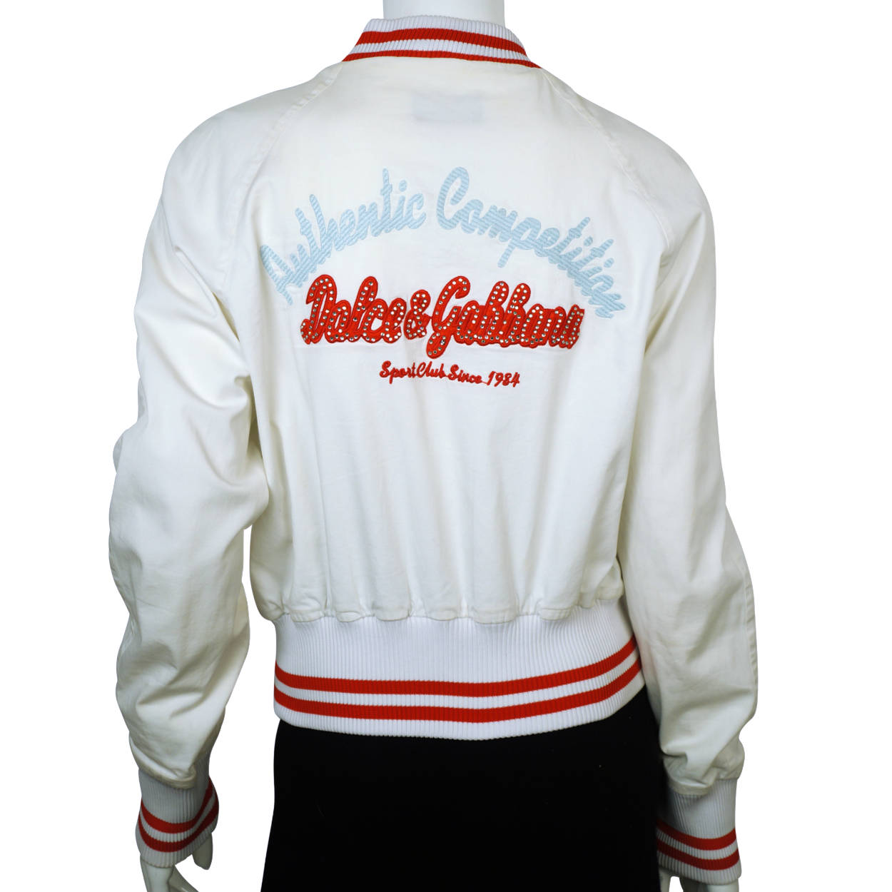 Dolce & Gabbana Windbreaker D&G Baseball Jacket Ladies Sz L