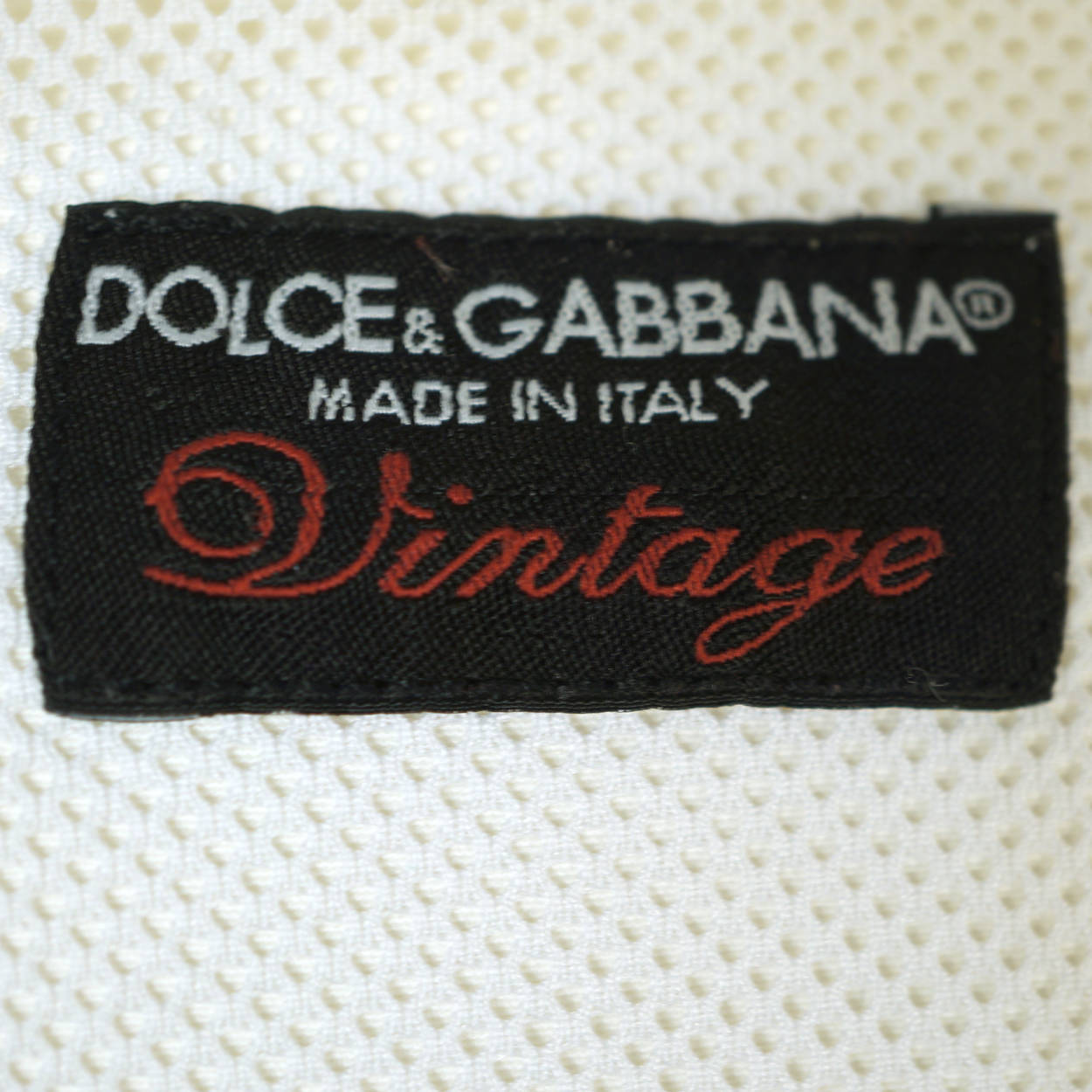 Dolce & Gabbana Windbreaker D&G Baseball Jacket Ladies Sz L - Poppy's Vintage Clothing