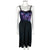 Vintage 1970s Disco Dress Sequinned Bodice Dollyday London M