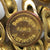 Vintage Dominique Aurientis Necklace 3 Strand Brassed Chain - Poppy's Vintage Clothing