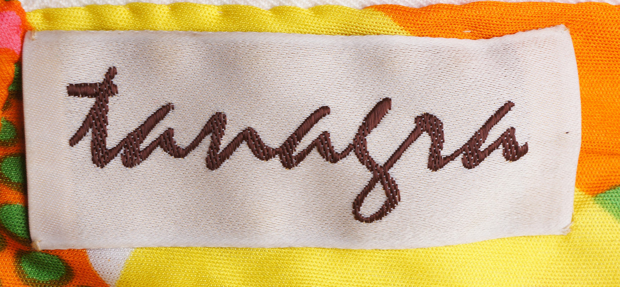 Vintage 1970s Don Luis de Espana Maxi Dress - Floral Print - Poppy's Vintage Clothing