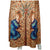 Donna Karan Silk Dress Byzantine Tile Pattern Print Sleeveless Full Length Sz M - Poppy's Vintage Clothing