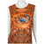 Donna Karan Silk Dress Byzantine Tile Pattern Print Sleeveless Full Length Sz M - Poppy's Vintage Clothing
